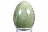 Polished Green Aventurine Egg - India #356278-1